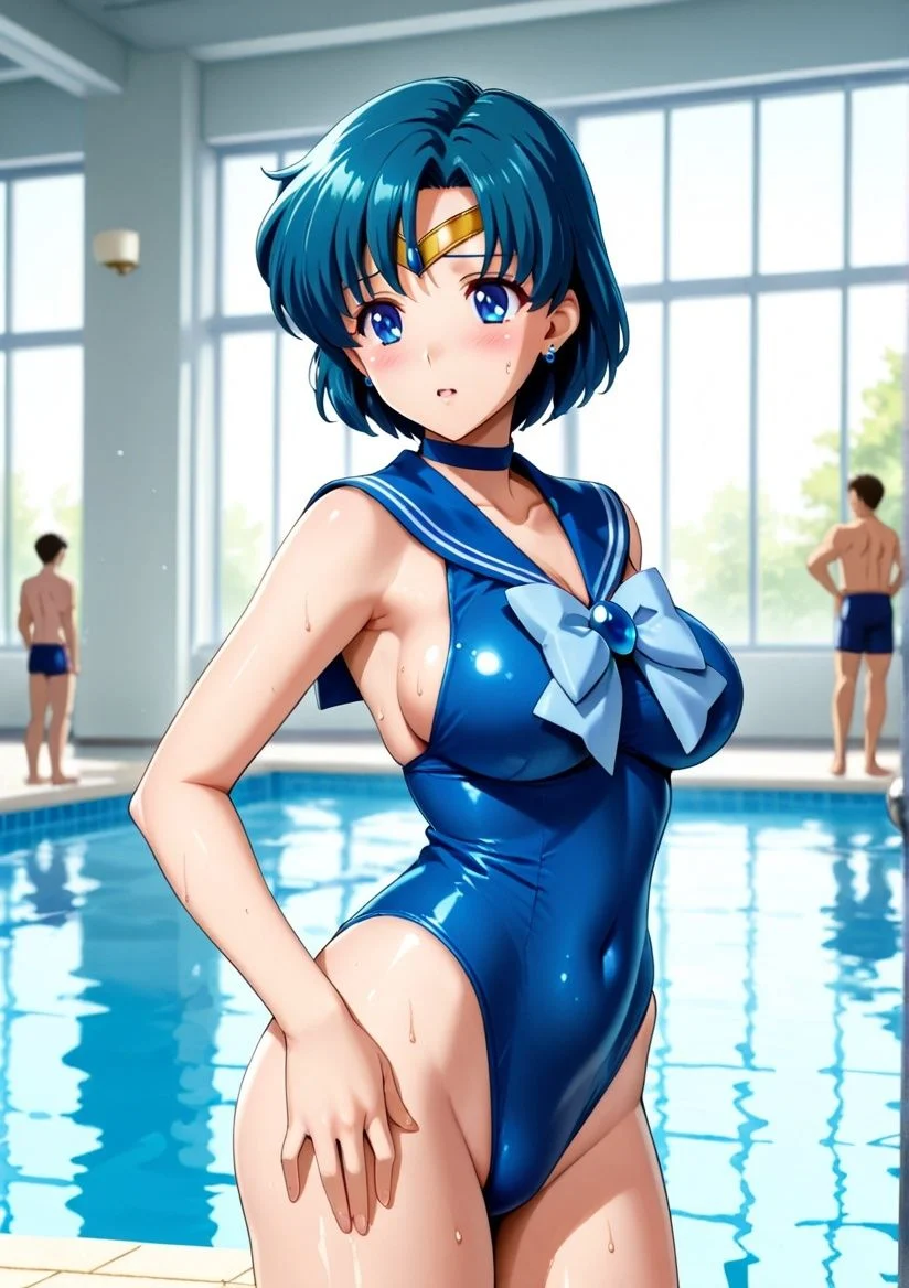 クラスの一軍女子セーラーマー〇ュリーは発情期 画像3