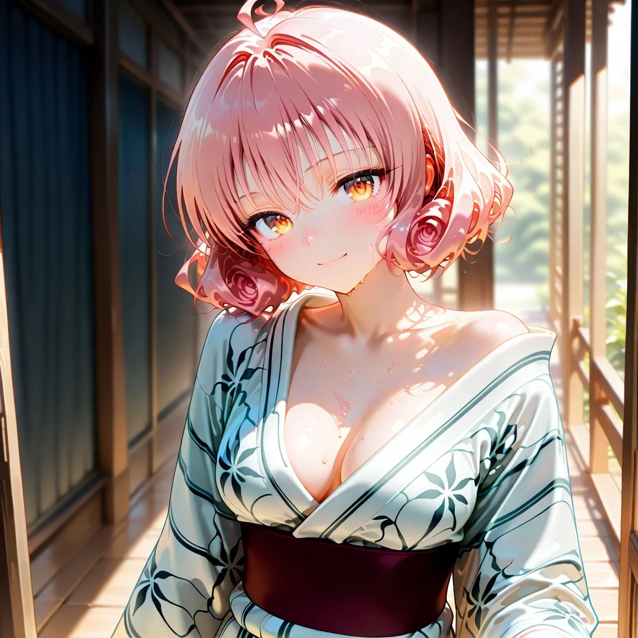 【Part2】いちゃらぶ温泉旅行☆浴衣でエッチし放題! 画像1