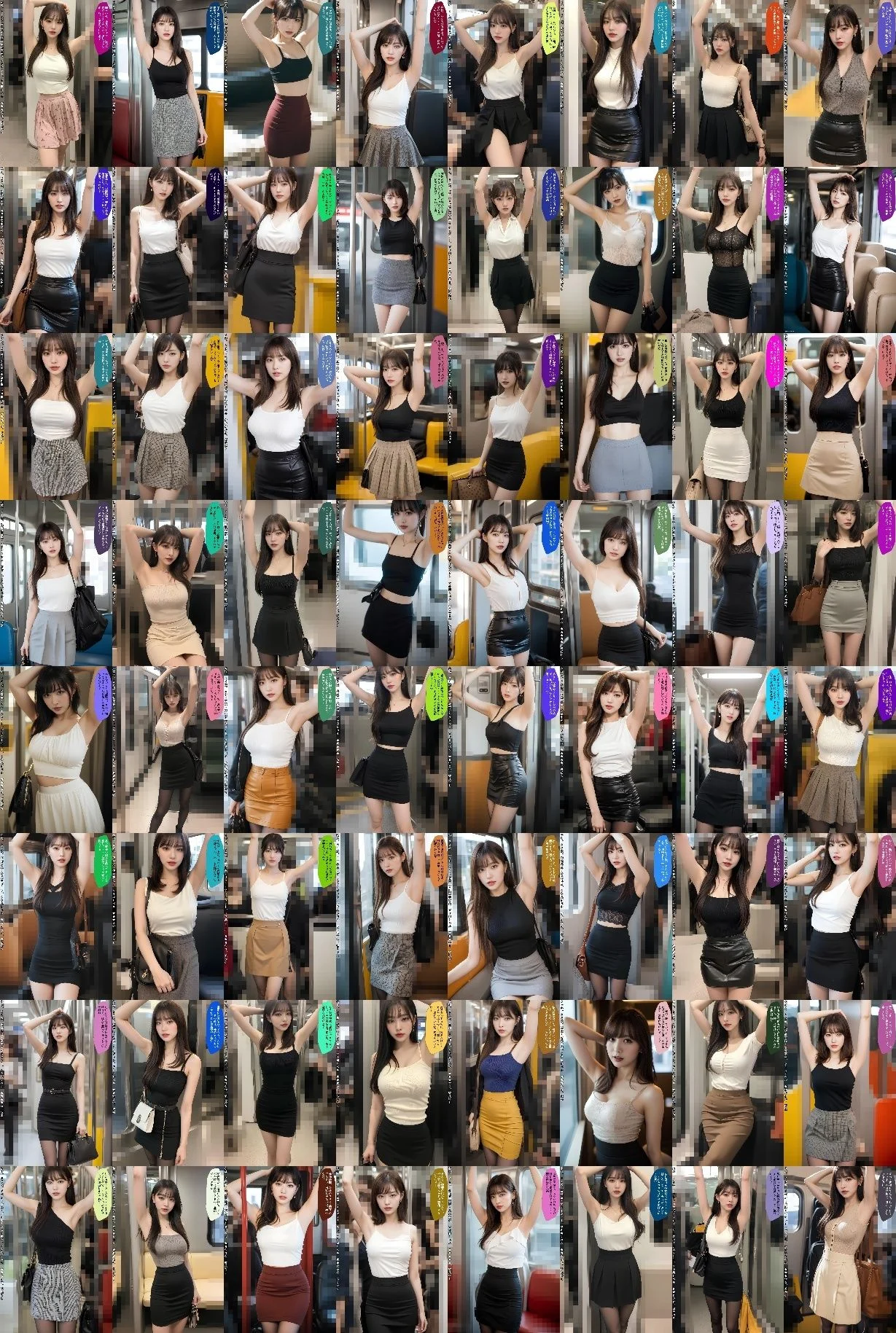 ワキミセ痴女電車 〜朝イチでヌかせてあげる〜 画像9