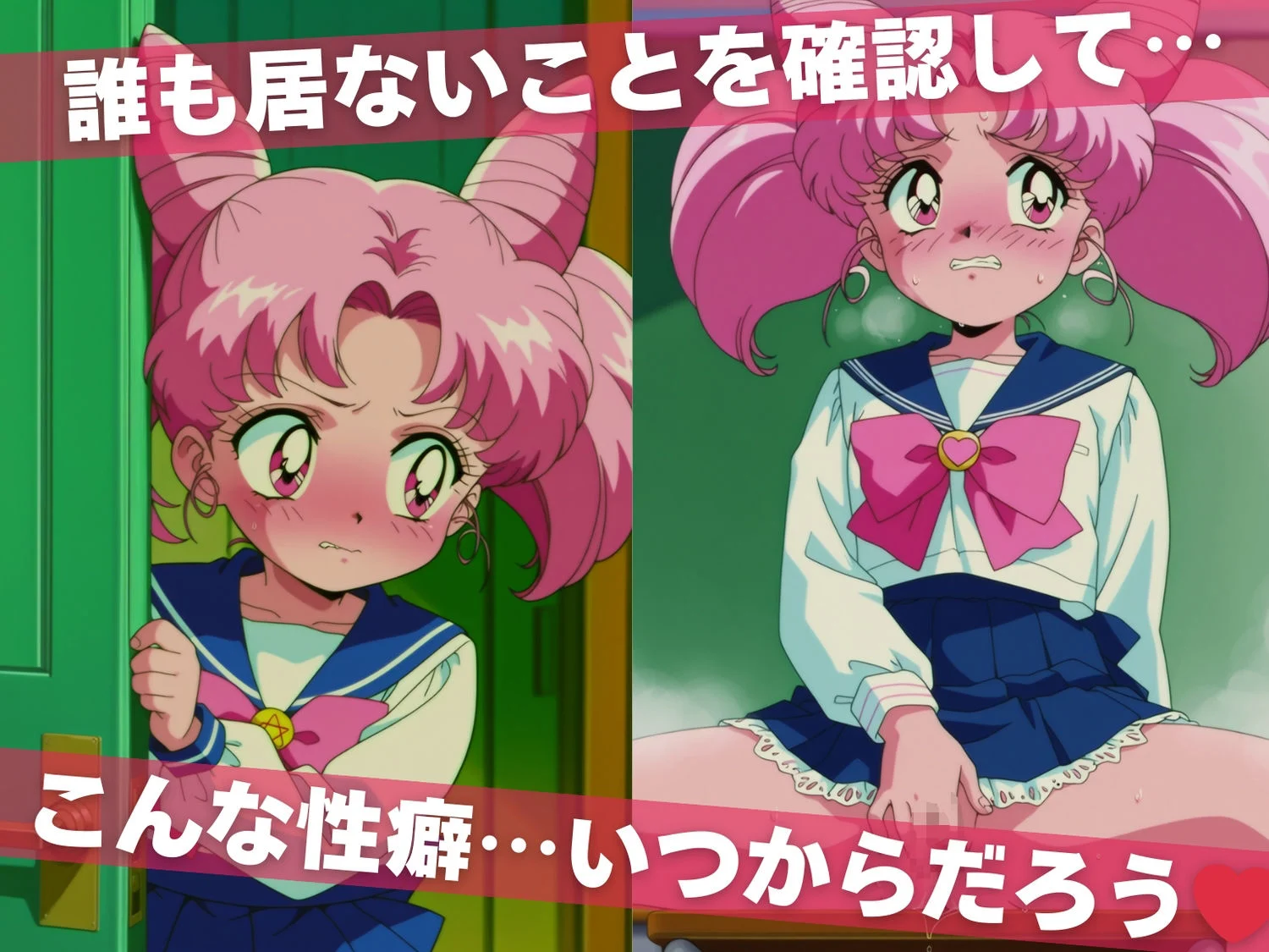 オナニー覗かれ、寝取られて セーラ●ムーン(vol.2) 〜 学校編 〜 おじさんに暴かれた秘密 画像2