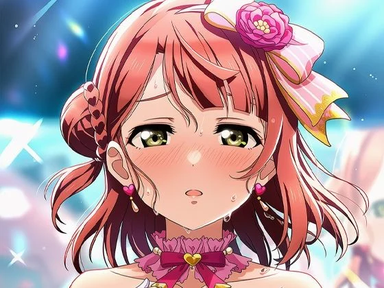 握手会でファン対応する学校のアイドル