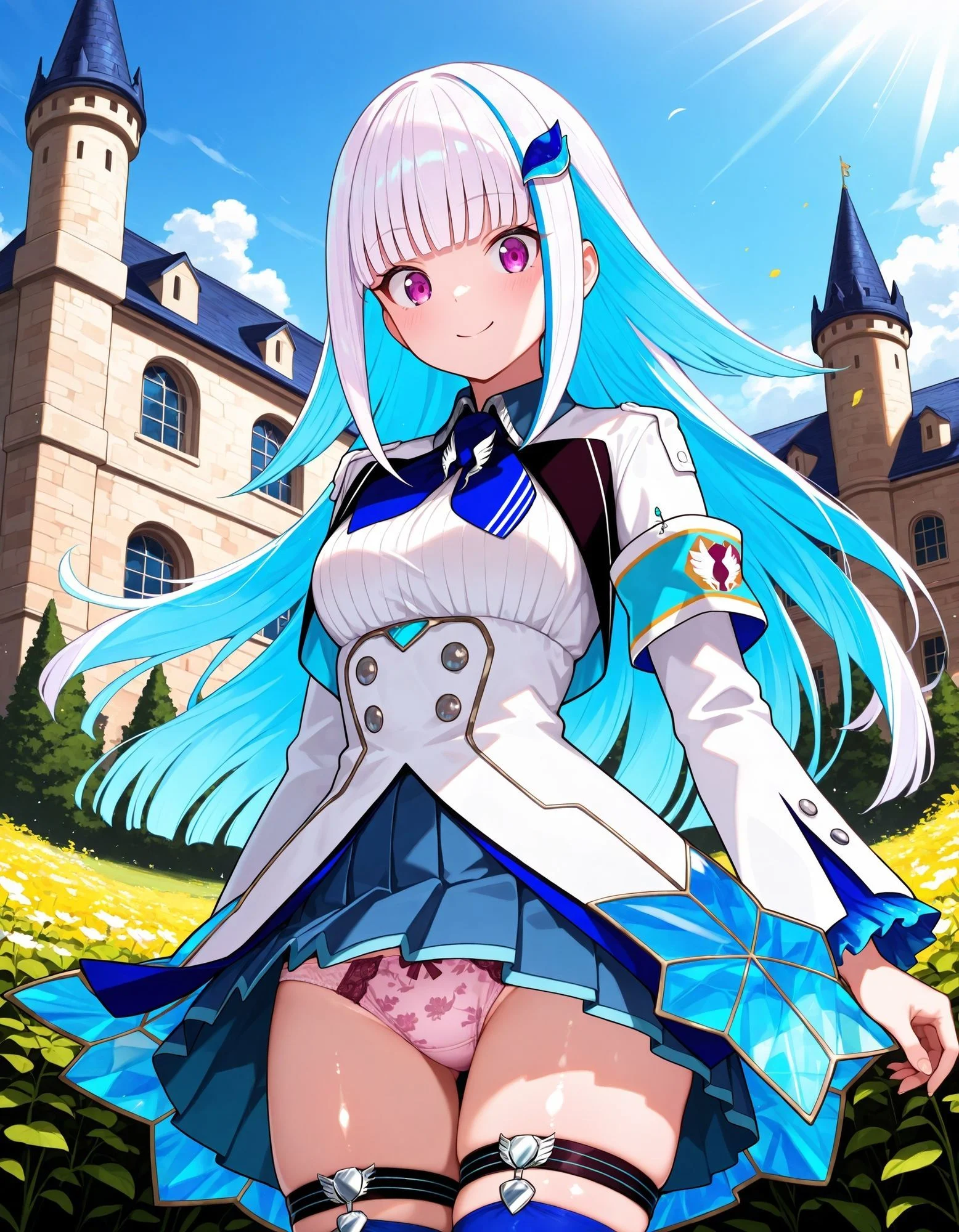 リゼ・ヘル〇スタのパンチラ 画像1