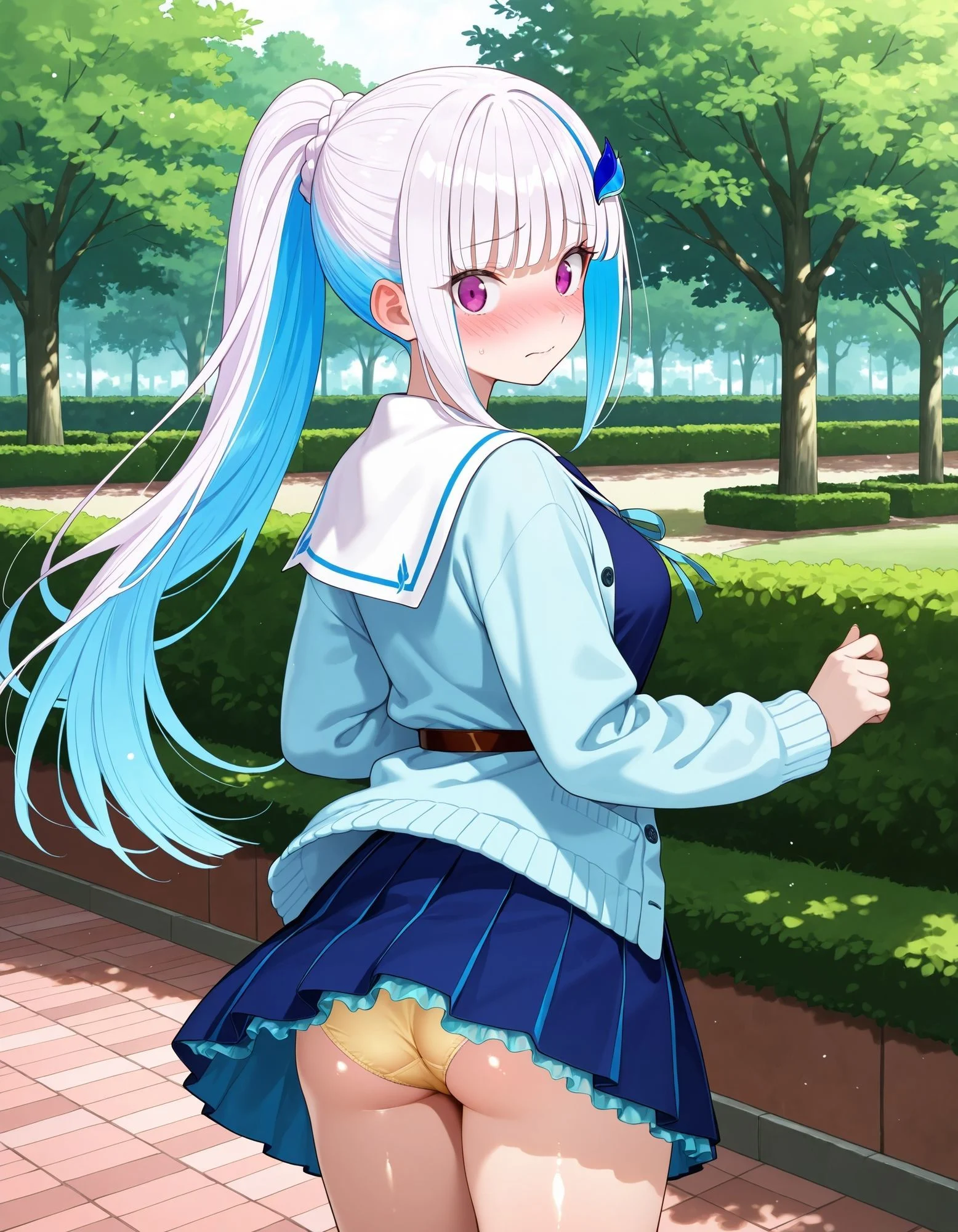 リゼ・ヘル〇スタのパンチラ 画像5