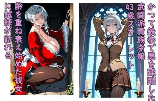 ヒロイン飼育  狂犬姫スカーレットが熟女になり無力化し囚われ奴●化し女に目覚める物語 画像1