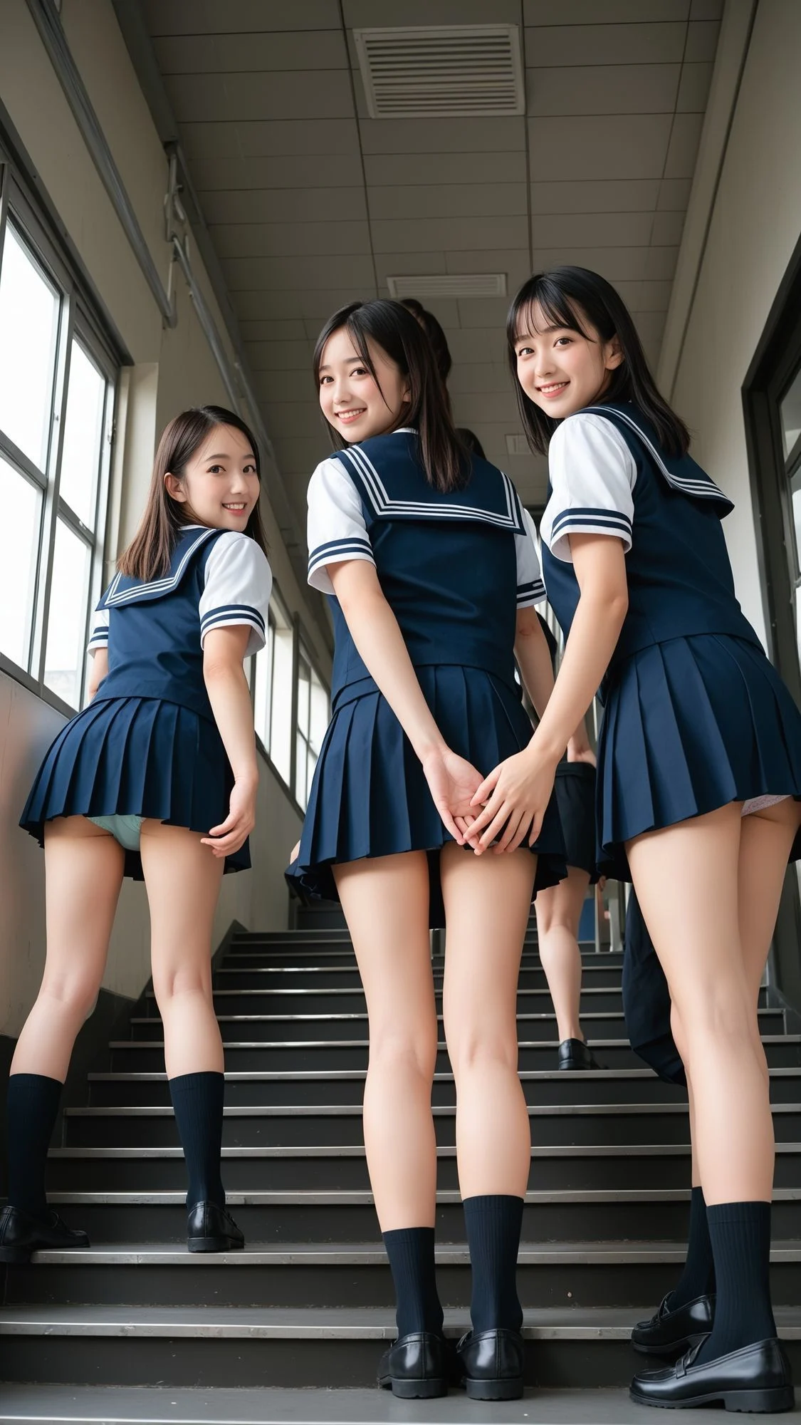 S級制服女子 1 2 3オムニバスセット19分24秒 画像3