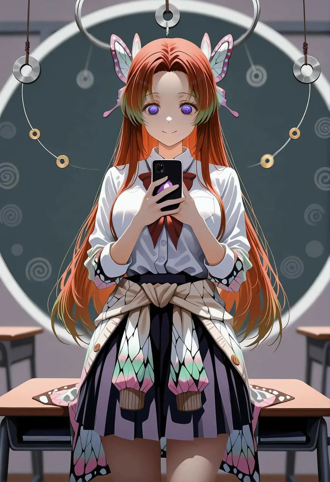 鬼〇の刃 胡蝶カ〇エ 催●学園生活 〜学校で堕ちる蝶の柱: 教室・プール・トイレでの完全服従エロ調教〜 画像6