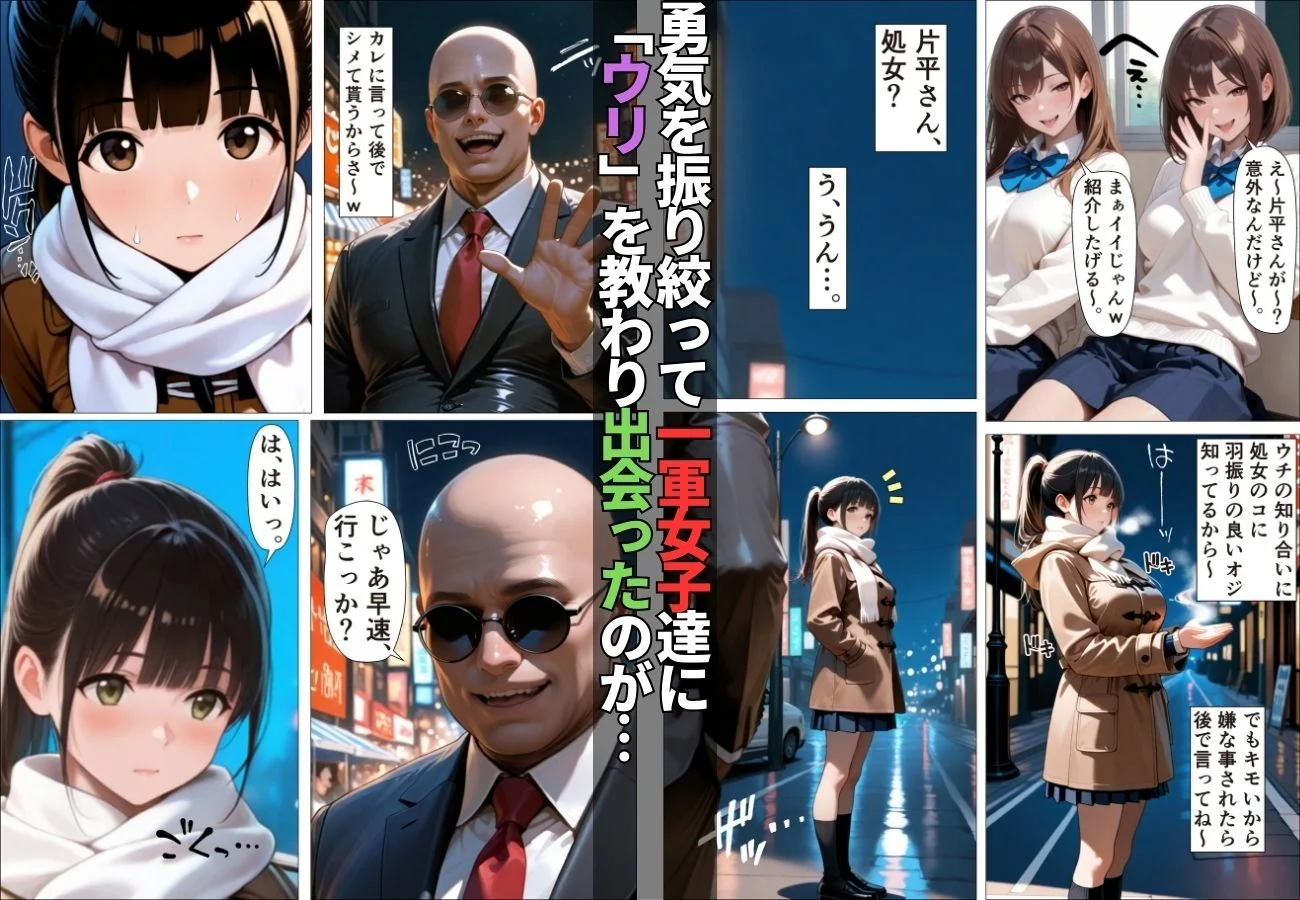 キモおじに処女マン差し出した美少女が連続SEXで快楽堕ちする話【漫画】【処女喪失】【売春】【初体験】 画像3