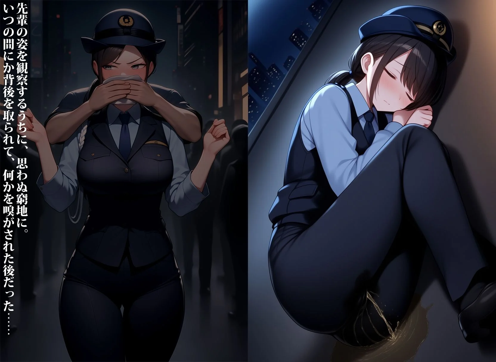 女性警官が変態スカトロ女怪人に悪堕ちするまでの全・極秘記録 画像2