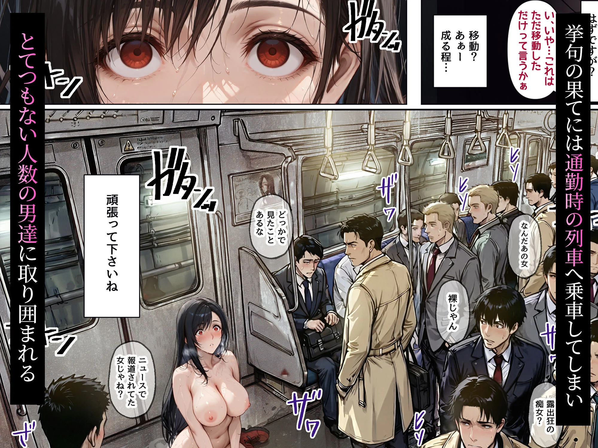 女復讐者は返り討ちに遭い、市民の慰安係へ堕ちる 画像9