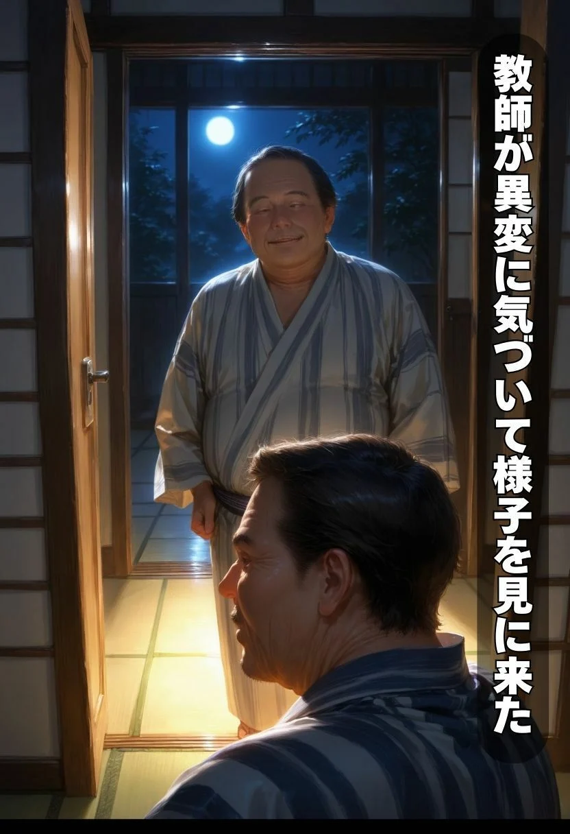 女子校生〜修学旅行、旅館部屋でエッチしてたらキモイ教師にバレて説教指導される〜 画像6