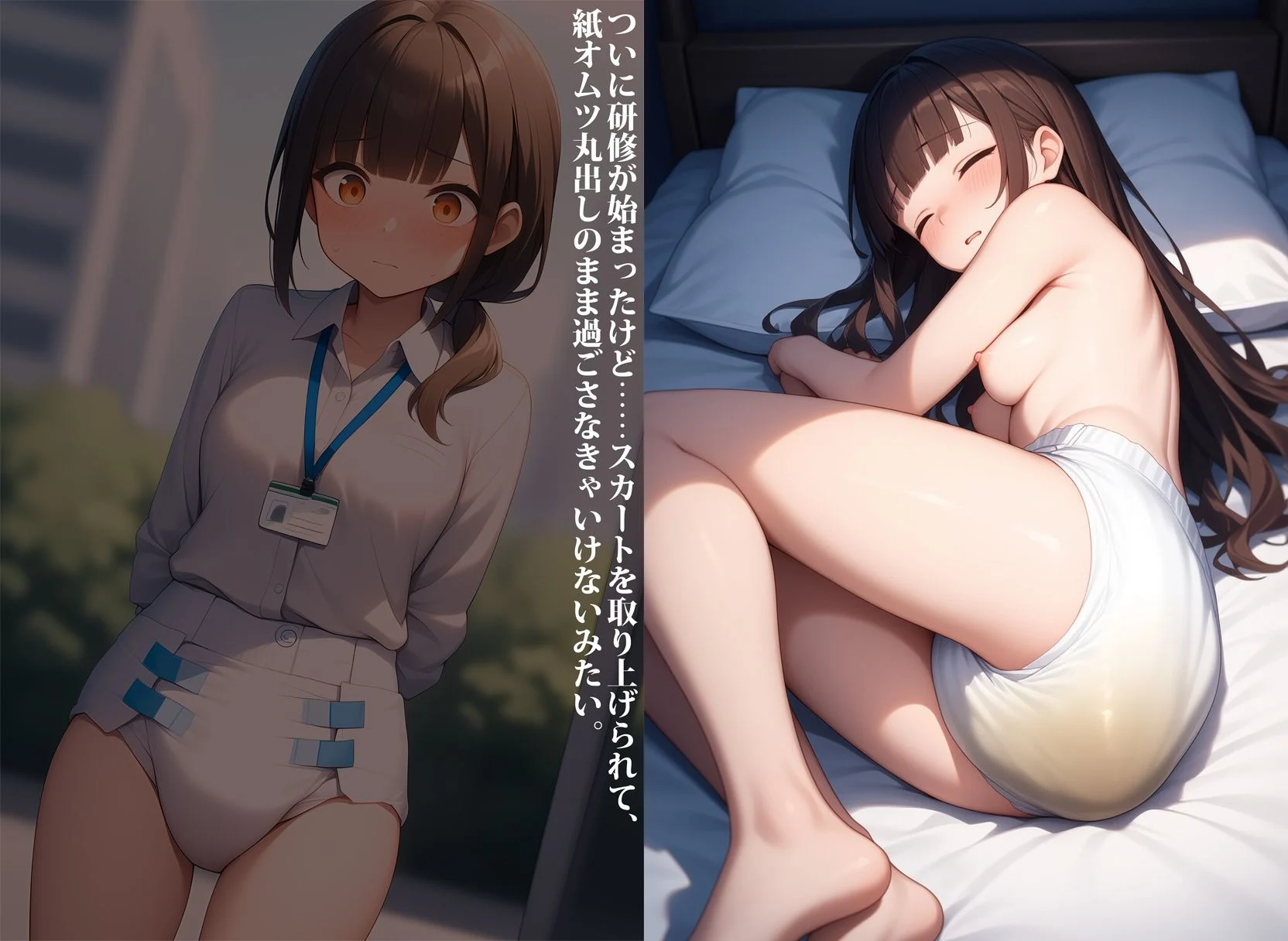 ブラック企業面接中に失禁脱糞しちゃう就活生 画像9