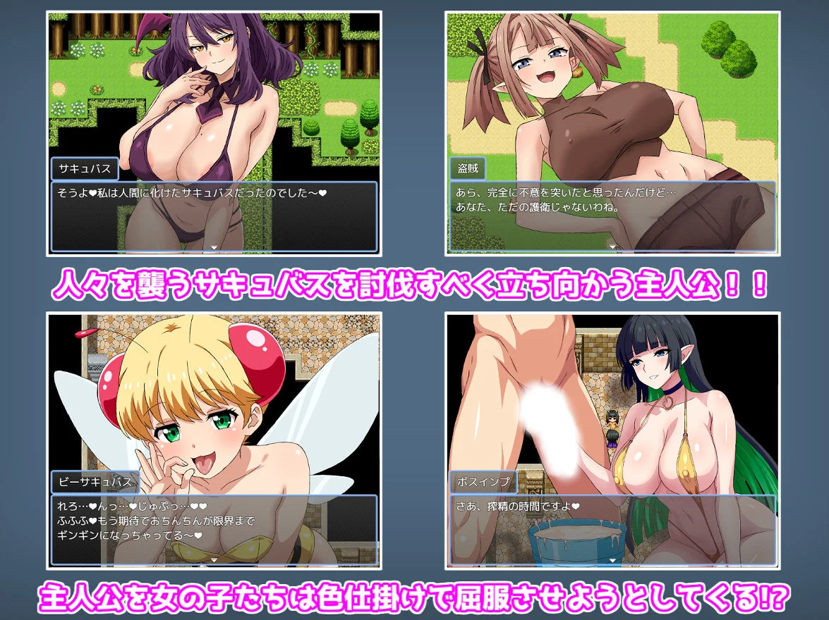 マゾ勇者と淫魔の誘惑クエスト 画像1