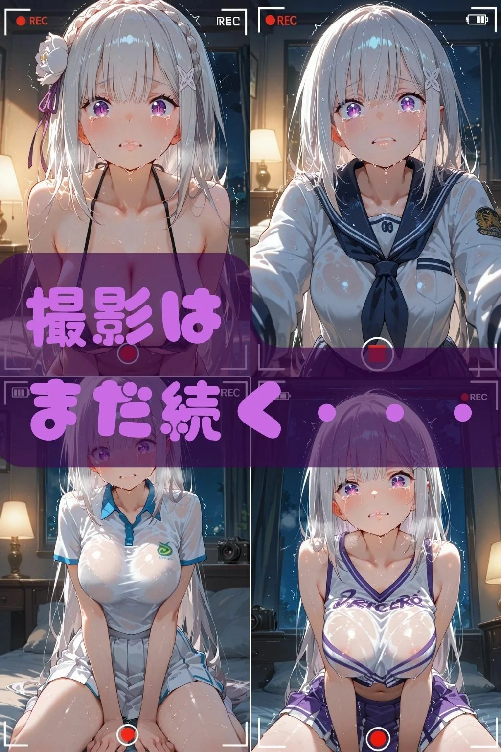 【NTR】コスプレ寝取られ拉致 エミリア 画像9