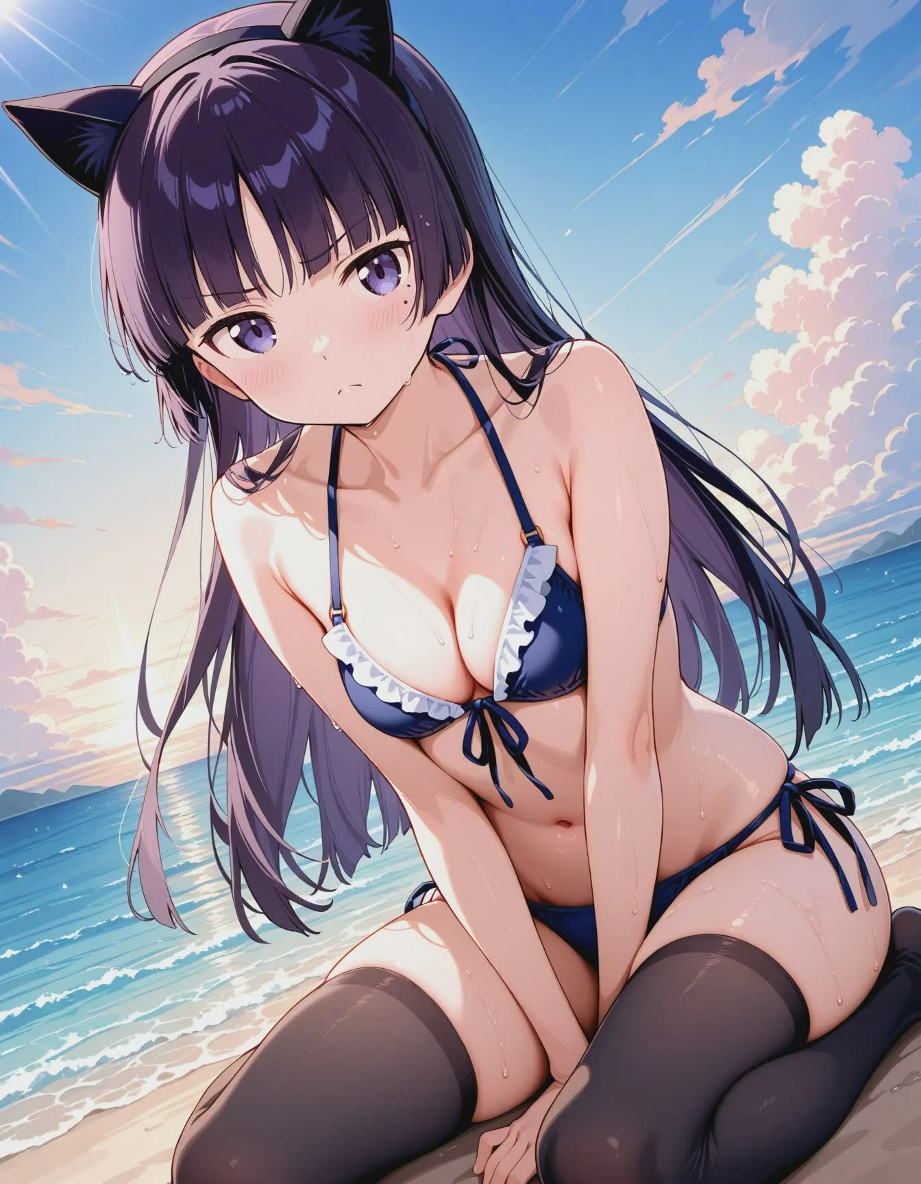 黒猫と、いっぱいエッチなじかん 画像2