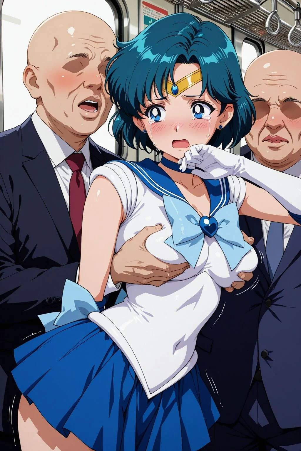 変身ヒロイン羞恥 痴姦電車 S.マーキュリー 画像4