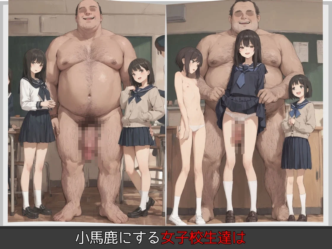 村からやってきた大男  女子校生の膣内破壊セックス 画像3