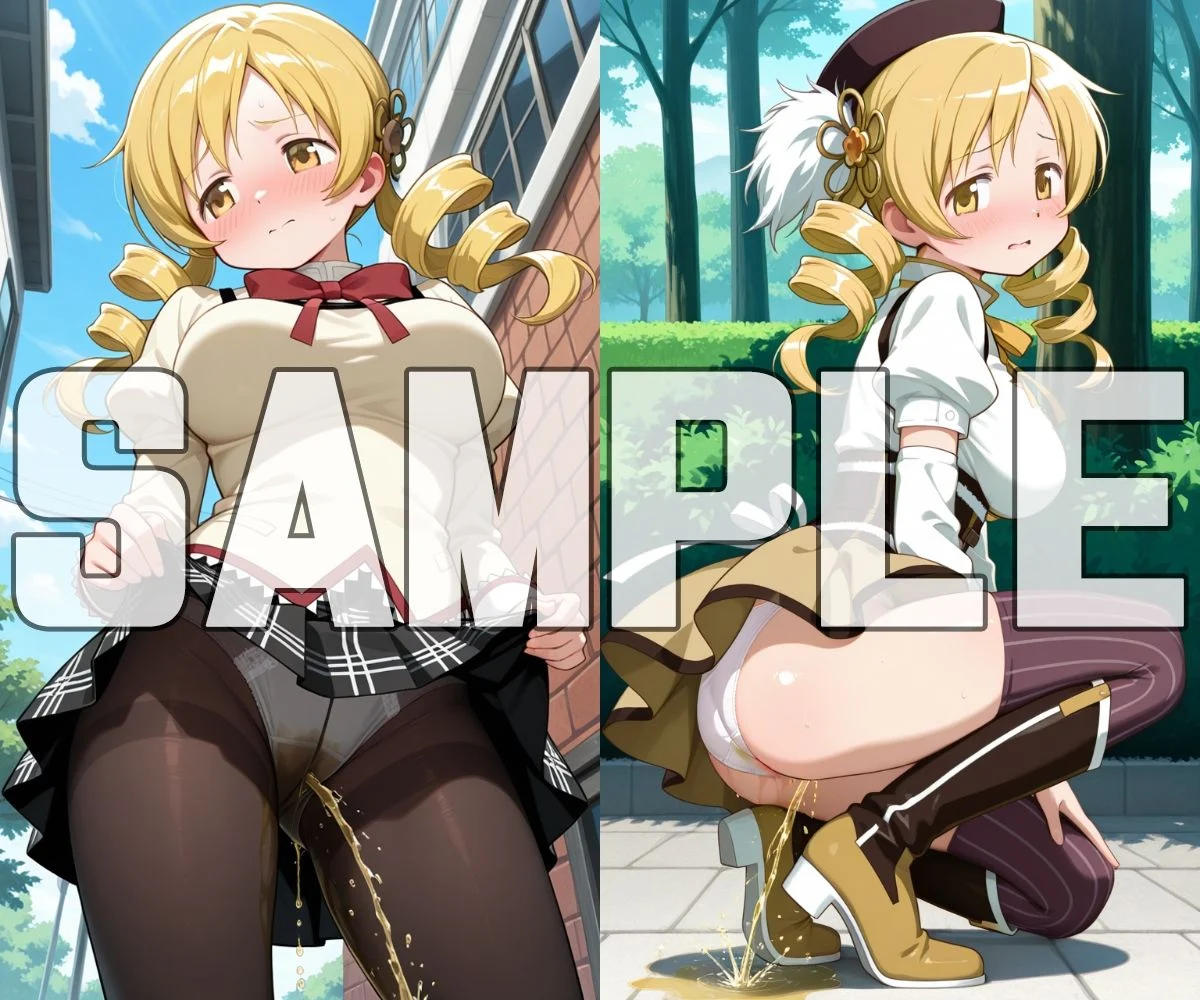 おしっこお漏らしチャレンジ【魔法少女ま〇か☆マ〇カ編】 画像5