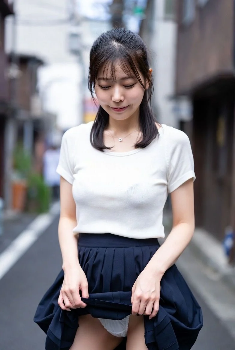 お姉さんお小遣いあげるからパンツ見せてもらえませんか 画像3