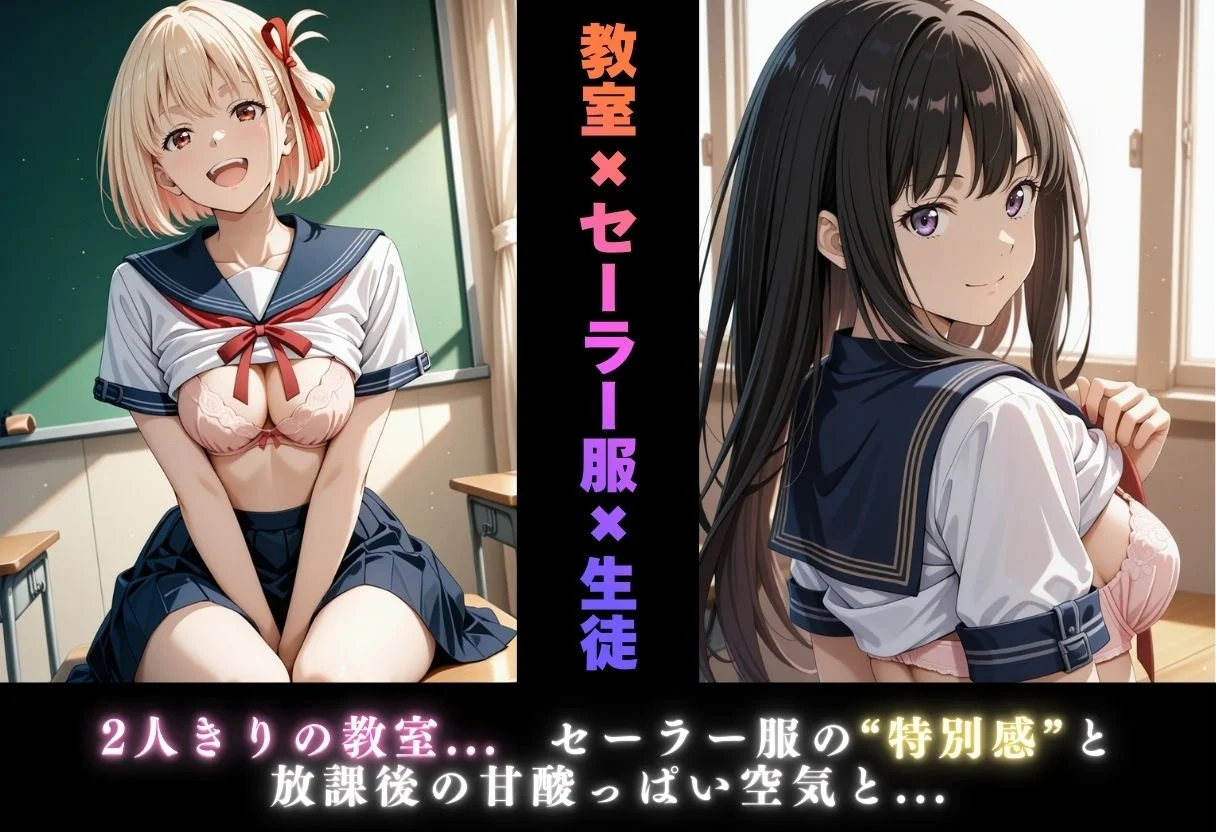 【学園ヒロイン〜俺たちの肉便器〜】リ◯リス・リコイル〜錦木◯束・井ノ上た◯な  編〜 画像2