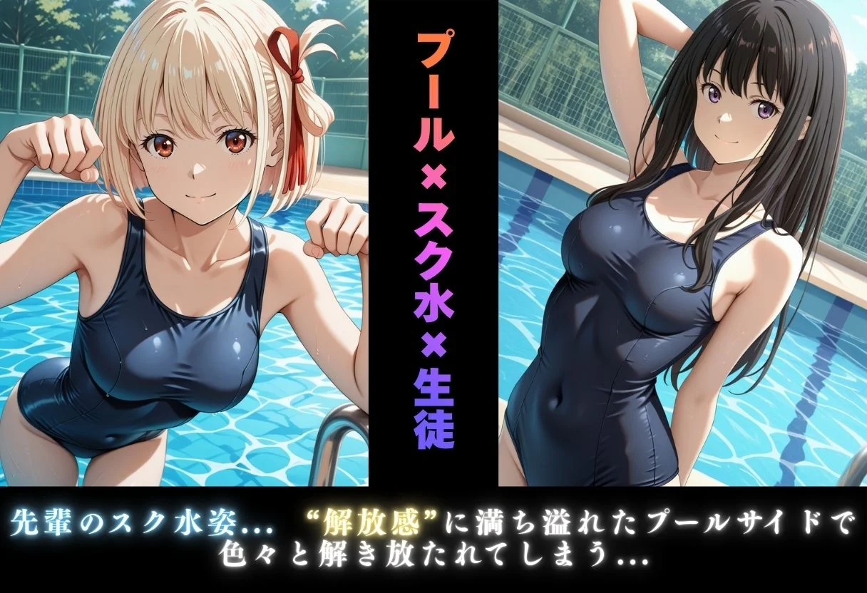 【学園ヒロイン〜俺たちの肉便器〜】リ◯リス・リコイル〜錦木◯束・井ノ上た◯な  編〜 画像4