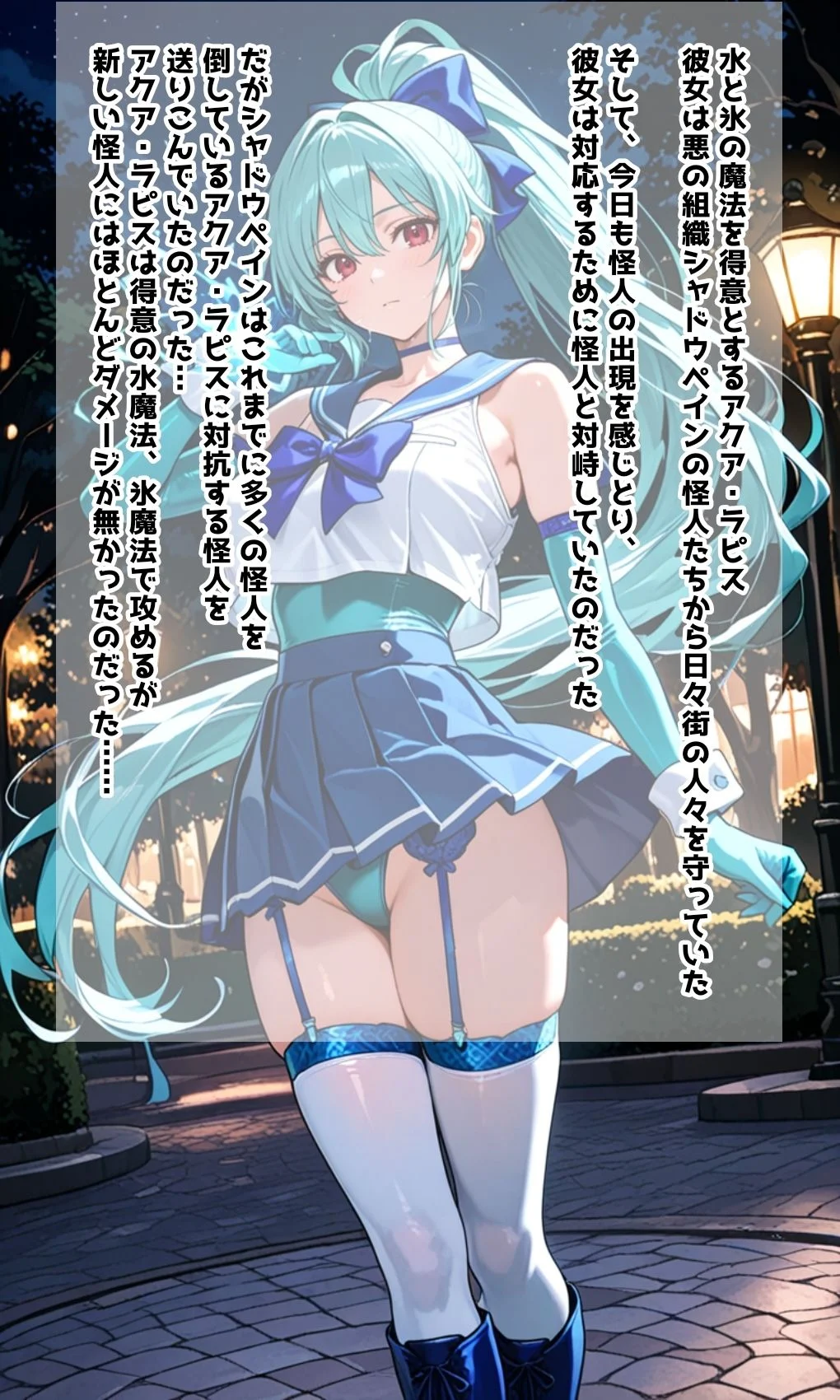 蒼き守護者アクア・ラピス  淫欲に堕ちゆく身体 画像1