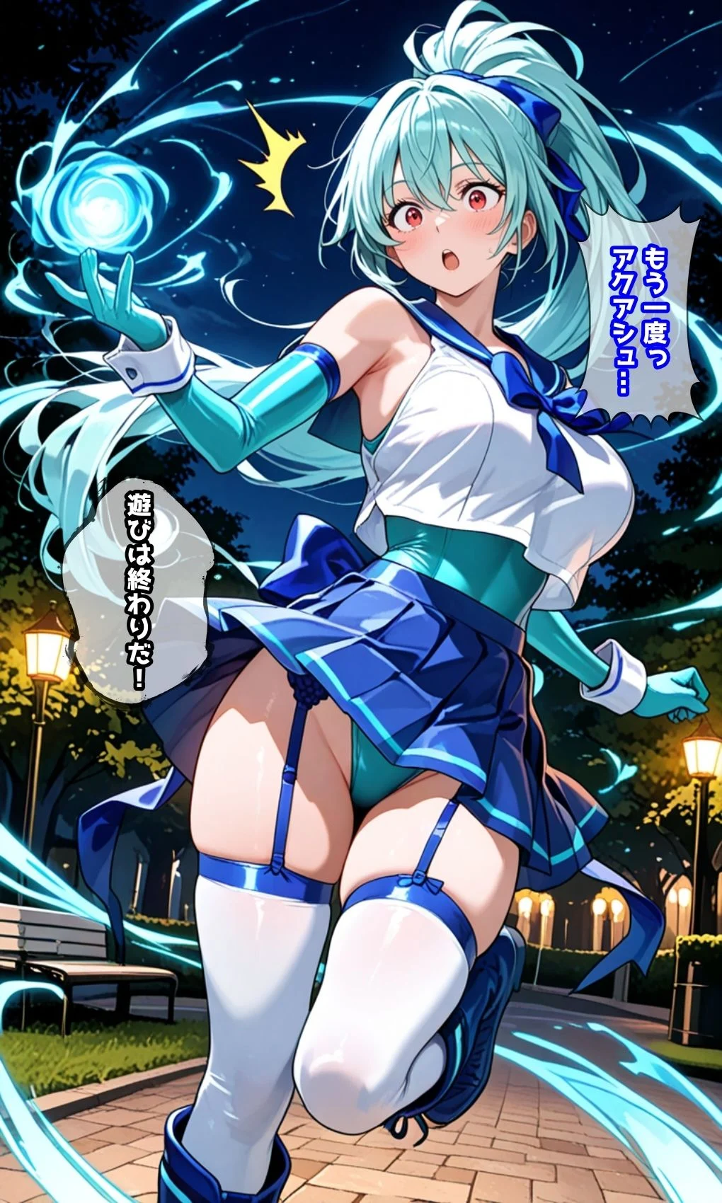 蒼き守護者アクア・ラピス  淫欲に堕ちゆく身体 画像4