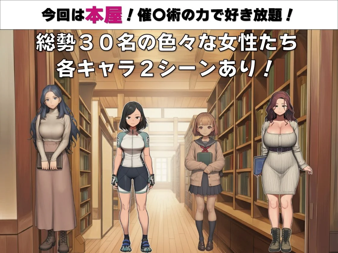 催〇姦  無抵抗な彼女たち  本屋編 画像1