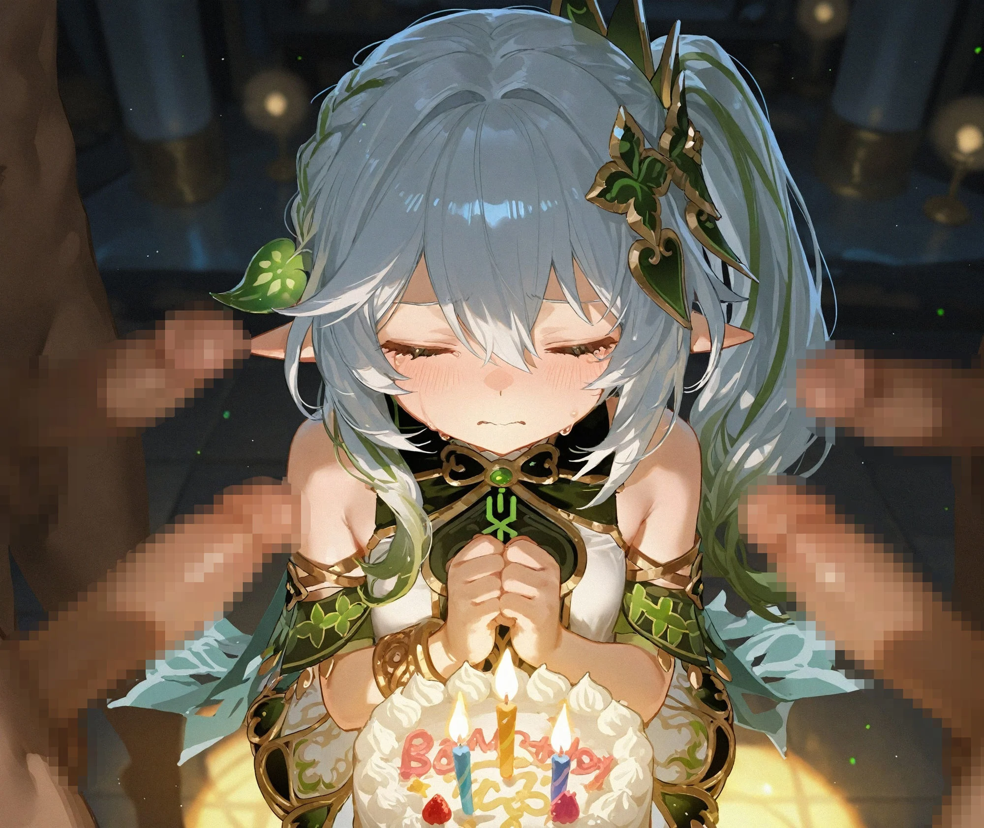 【CG481枚+動画13本】淫神誕祭――自ら肉便器となる◯神,子民に捧げる無制限中出し輪●祭 画像1