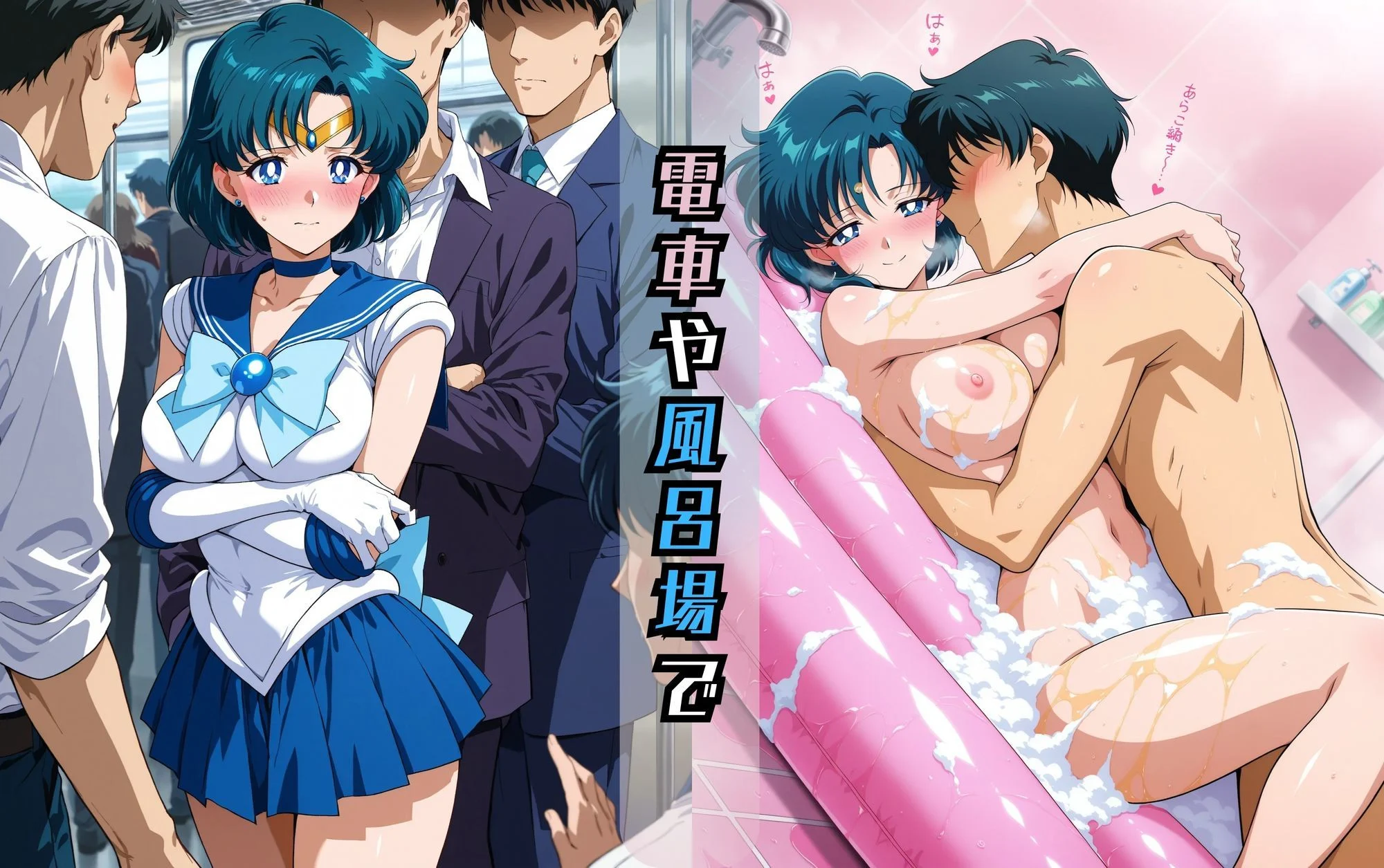 セーラーマーキュ〇ーのエッチな日々 画像3