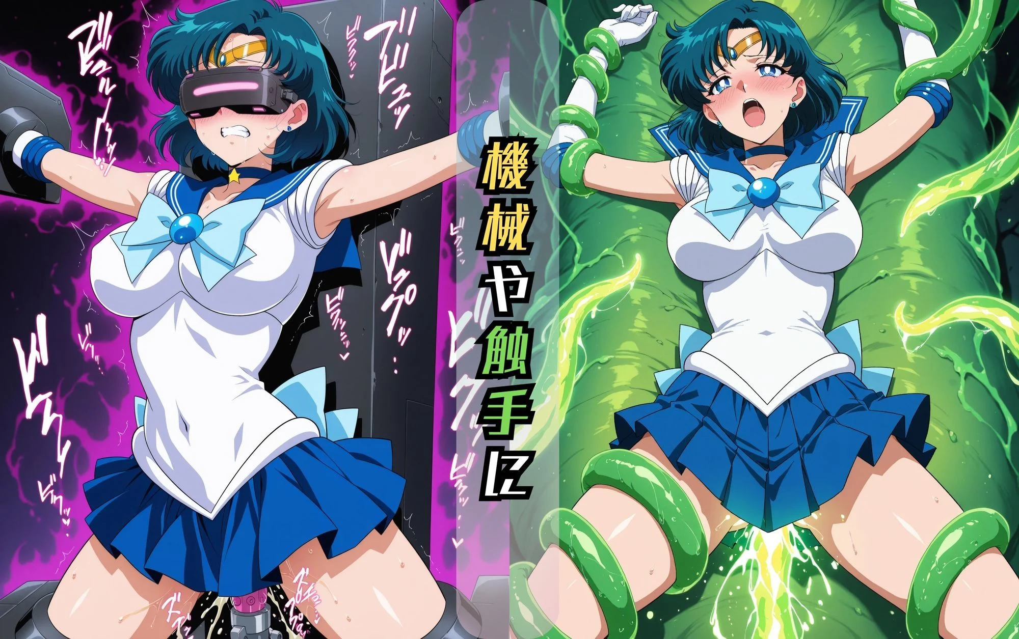 セーラーマーキュ〇ーのエッチな日々 画像5