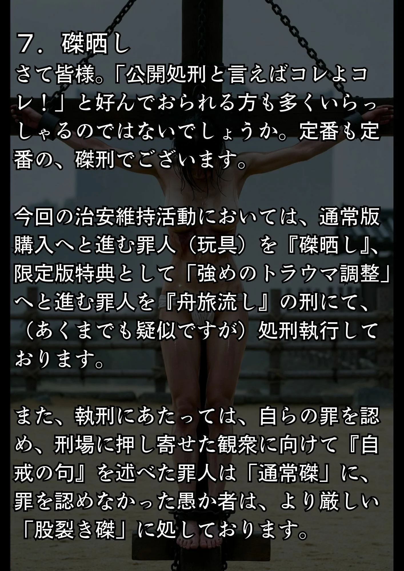 実写風拘束責めショート動画集 レンセレン審理院執刑映像資料集第1号 画像8