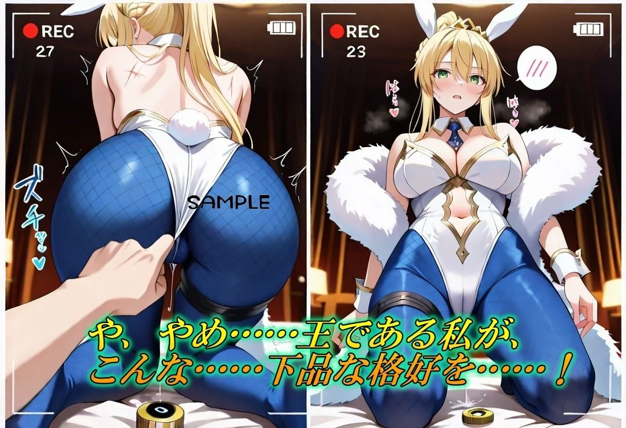 ギャンブルで大負けした獅子王、卑猥な身体で贖う 画像2