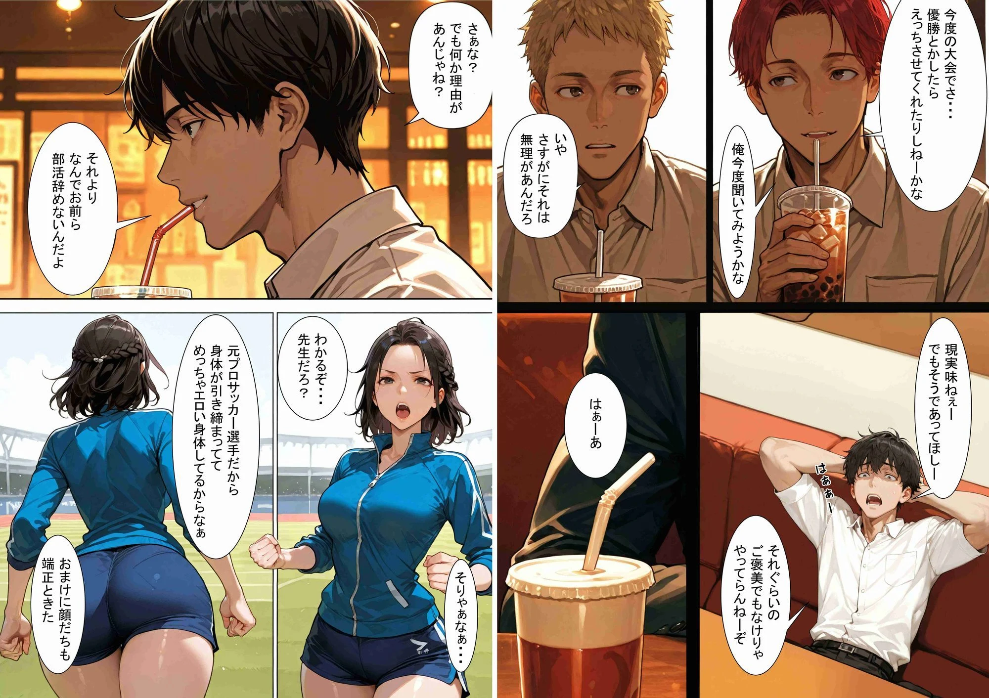 優勝の代償に身体を差し出した既婚女性監督の話。 画像3