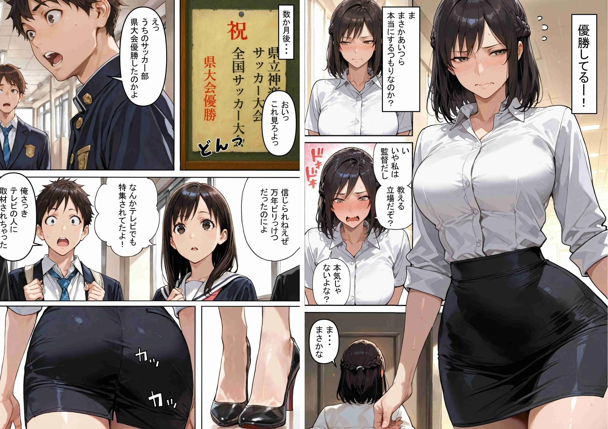 優勝の代償に身体を差し出した既婚女性監督の話。 画像7