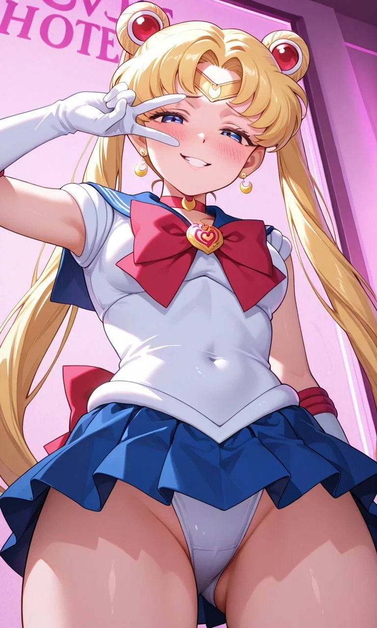 【セーラームーン】ジュピター・マーキュリー・ムーン 〜生意気セーラー戦士を分からせアヘ顔CG集その2〜|挑発パンチラ・中出し・搾精 画像8