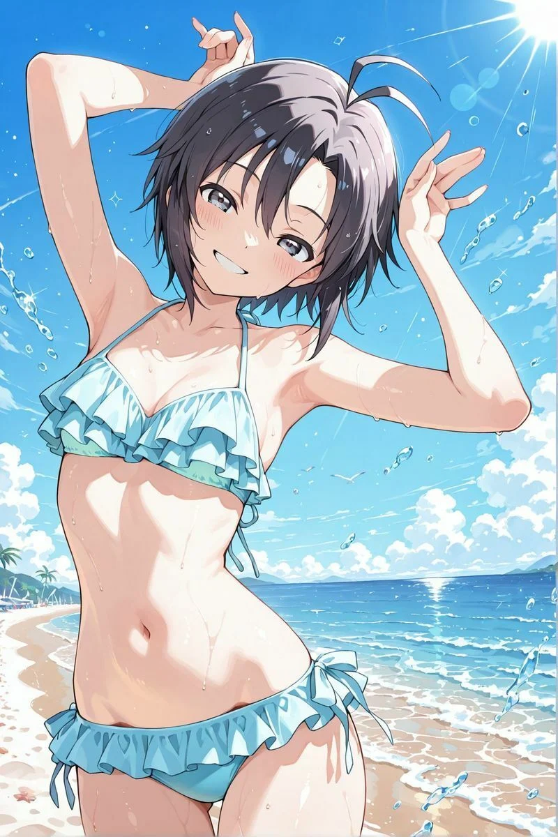 アイドル○スター  水着に着替えたら2 画像2
