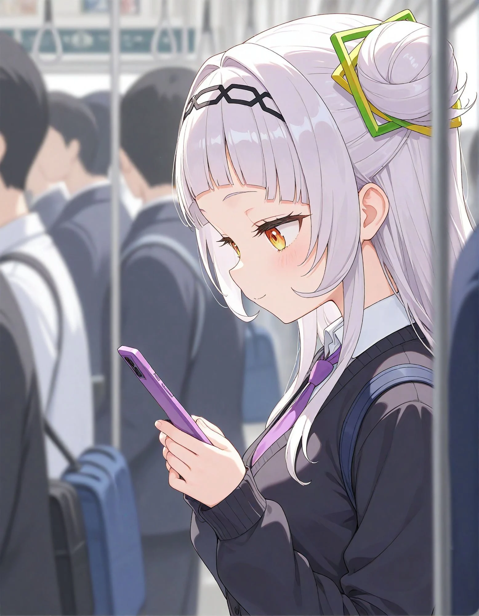痴●電車 犯●れた少女 紫咲シ●ン編 画像2