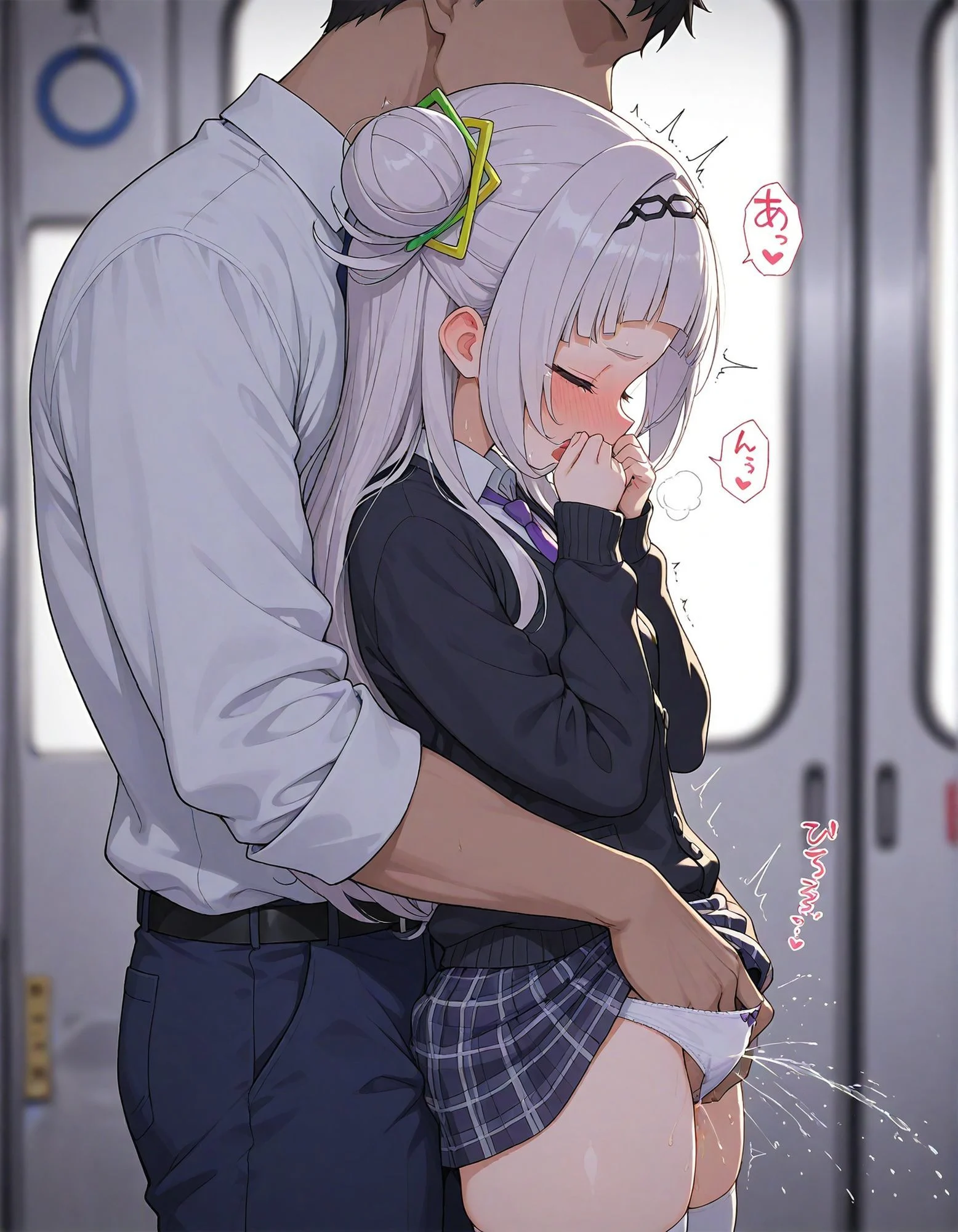 痴●電車 犯●れた少女 紫咲シ●ン編 画像7