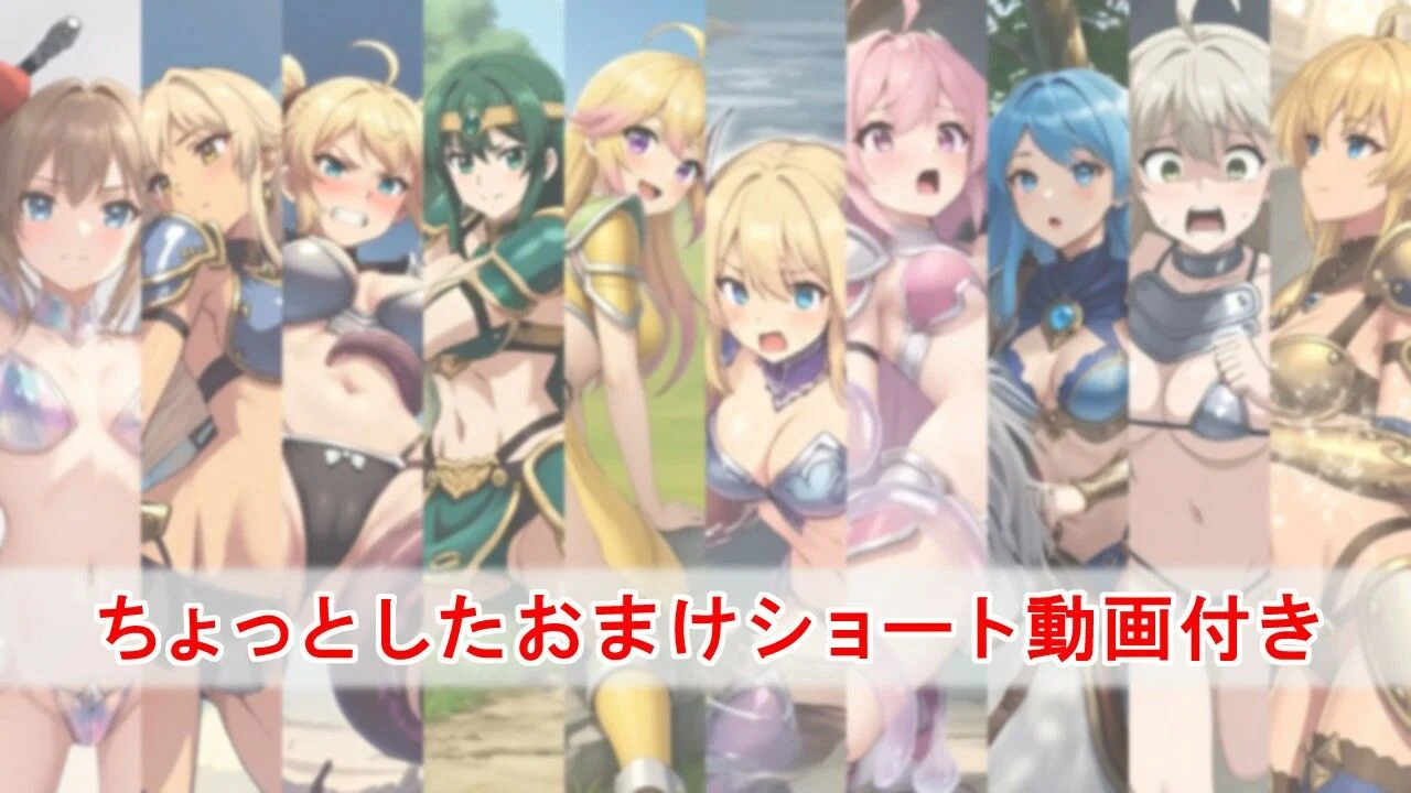 女姿録 -ジョシロク- ビキニアーマー CG集 画像2