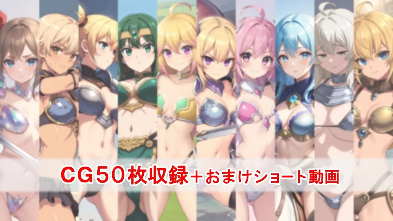 女姿録 -ジョシロク- ビキニアーマー CG集 画像3