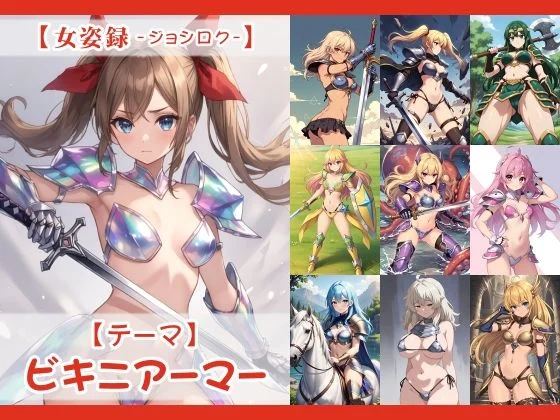 AI Honey Circle-女姿録 -ジョシロク- ビキニアーマー CG集  エロ画像737538