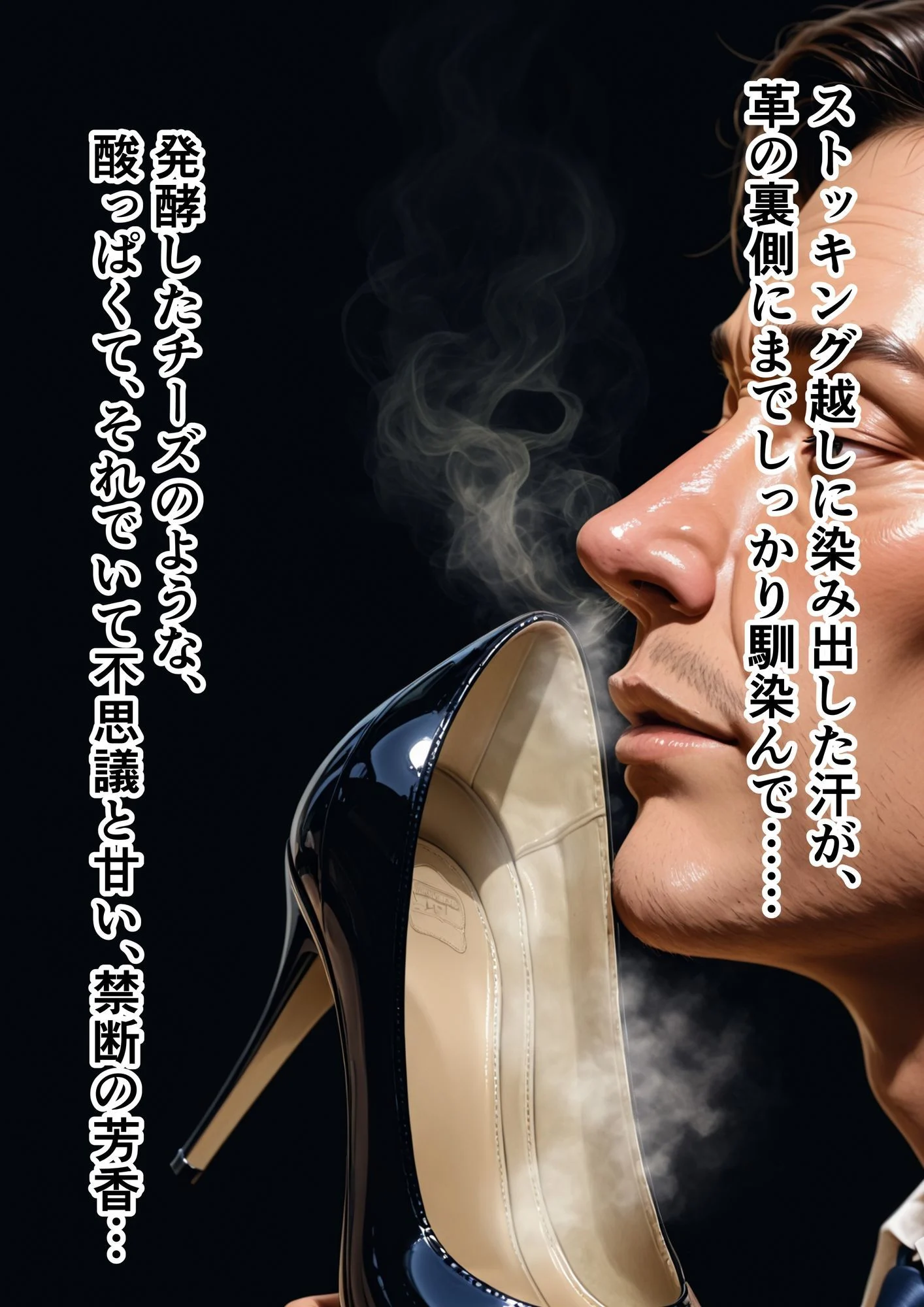 【匂いフェチ】足臭 〜エリート女上司の激蒸れ黒スト。一日中歩いたOLの「臭い」と熟成発酵した芳香〜 画像3