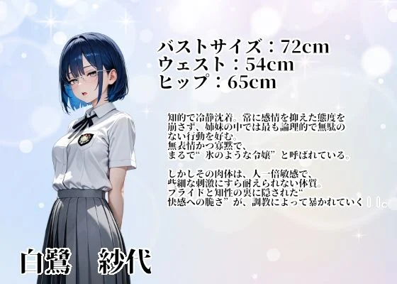 冷徹なる令嬢紗代をシゴキ倒せ【白鷺家次女  陥落記録】 画像2