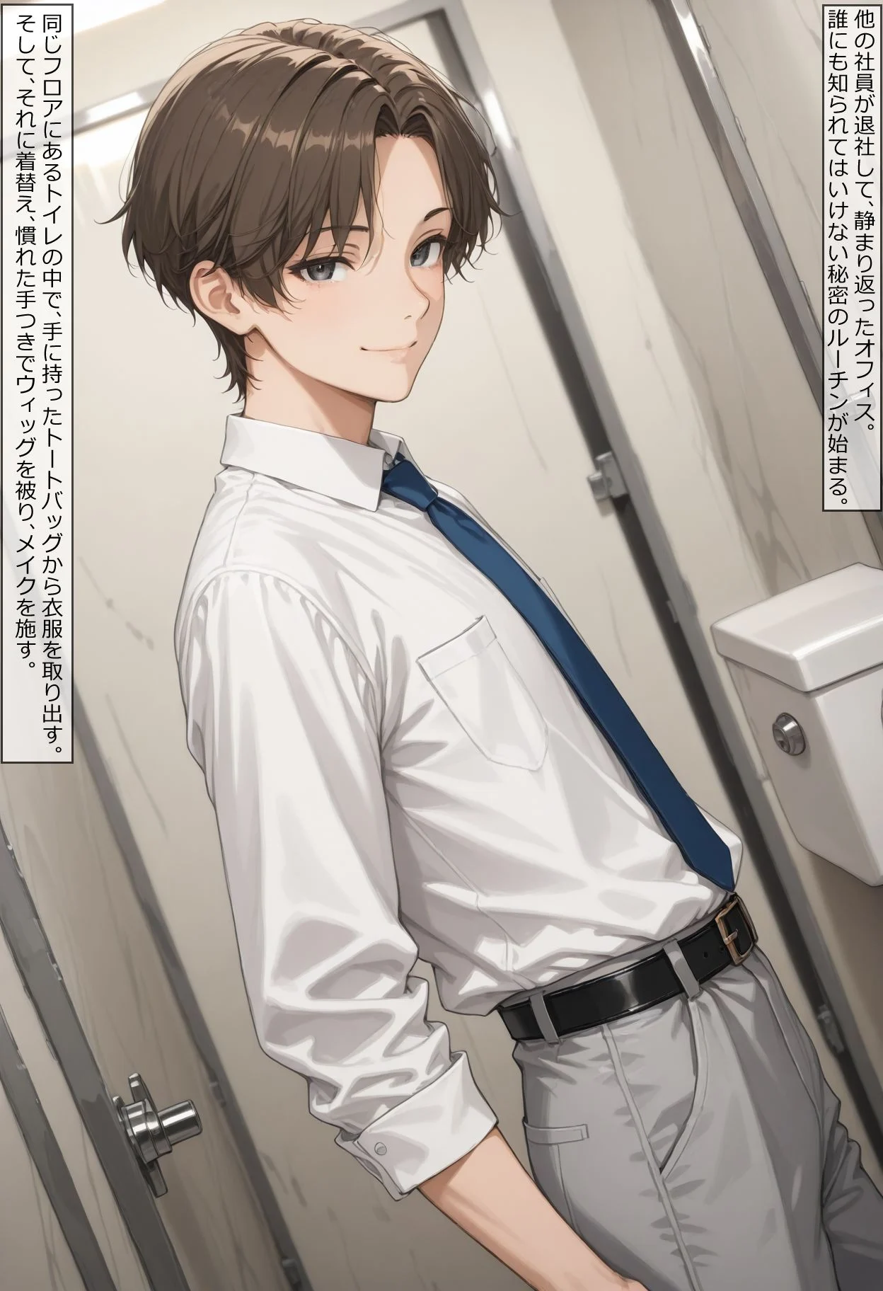 【女装】沙也加の場合01 独り遊び 画像3