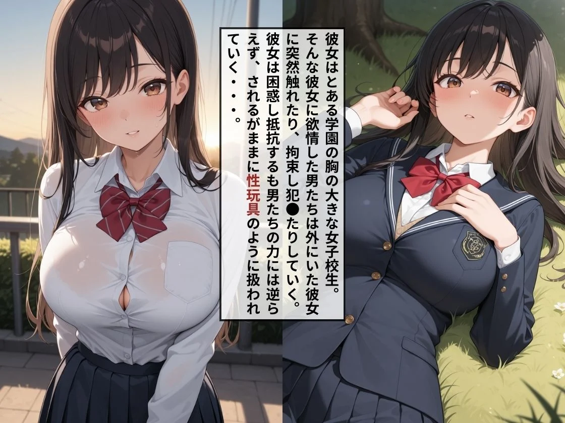 女子校生が性玩具堕ちしていく〜野外SEX編〜 画像1
