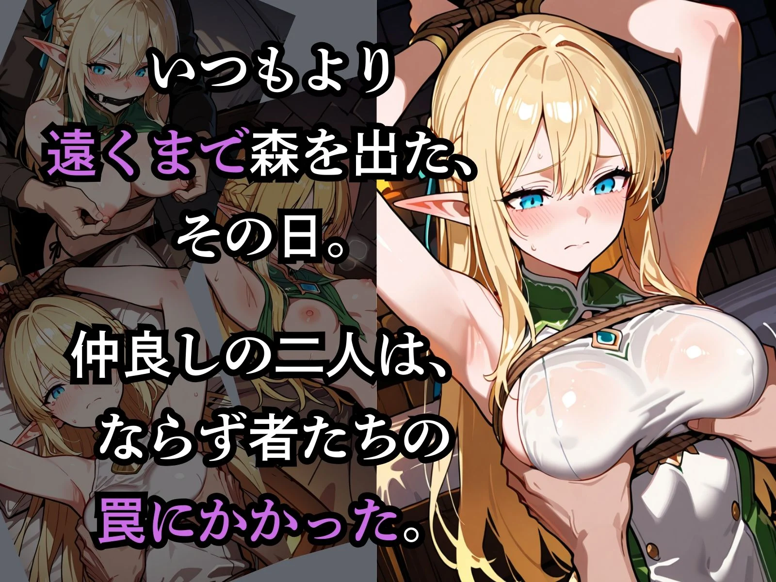 囚われたエルフ ーティアとリリー 画像4