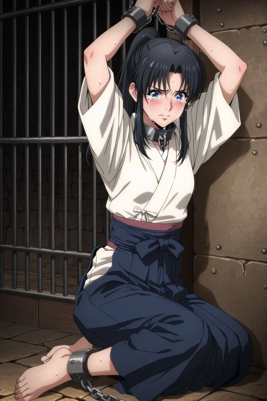 鎖縛り拘束拷× 処女〇辱セックス 薫 画像4