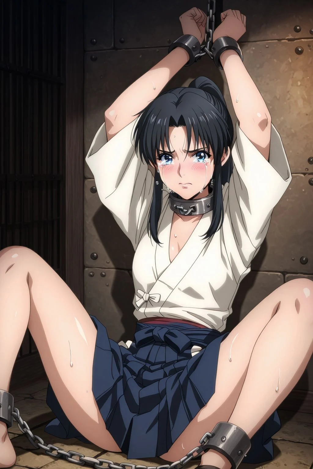 鎖縛り拘束拷× 処女〇辱セックス 薫 画像6