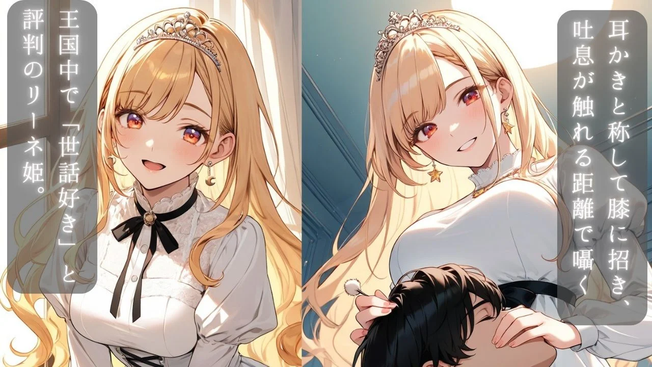 世話好きプリンセスの甘すぎる独占交尾〜着エロのまま0距離で絡み合う膝枕・添い寝・耳かき〜 画像3