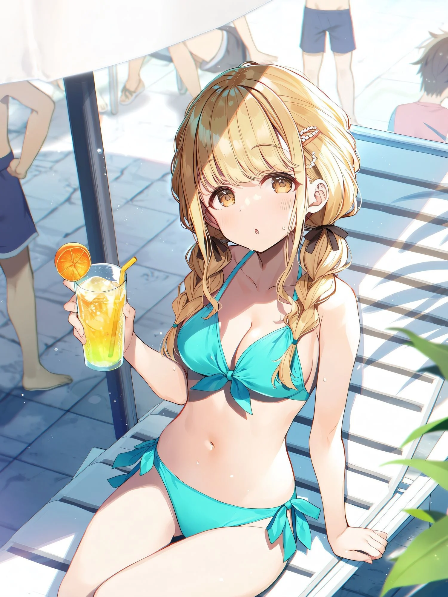 プールで見つけたアイドルに意識あり催◯かけて犯してみた〜藤◯ことね〜 画像1